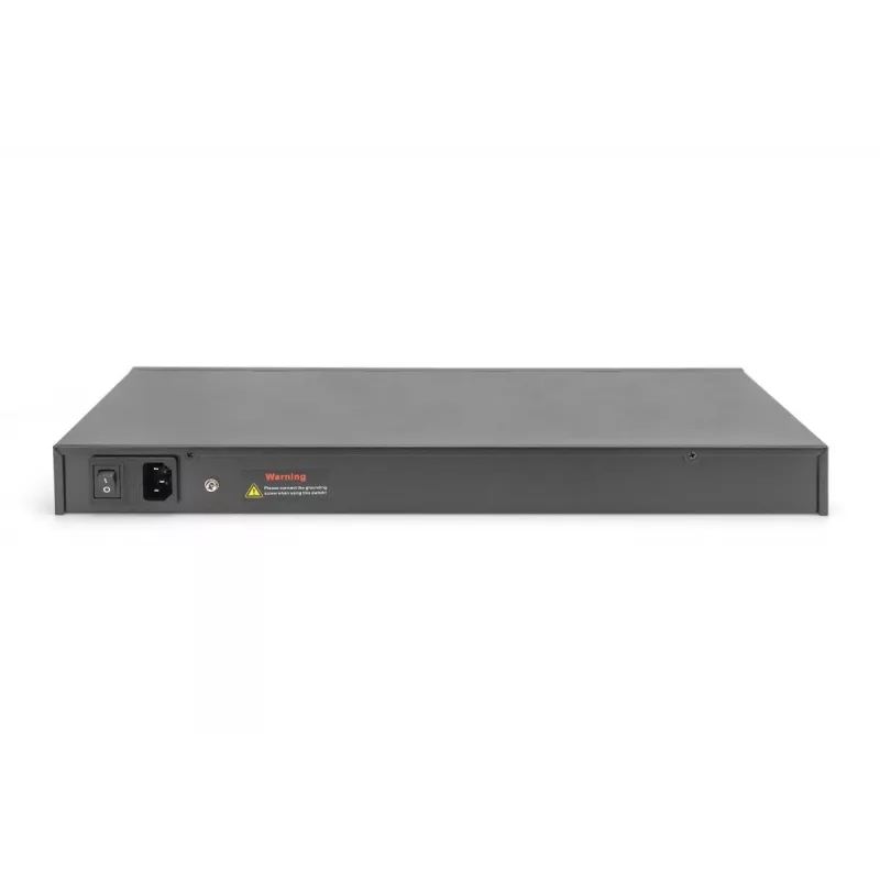 DIGITUS Switch Gigabit Ethernet con inyector PoE 24 puertos L2 gestionado 2 SFP Uplink