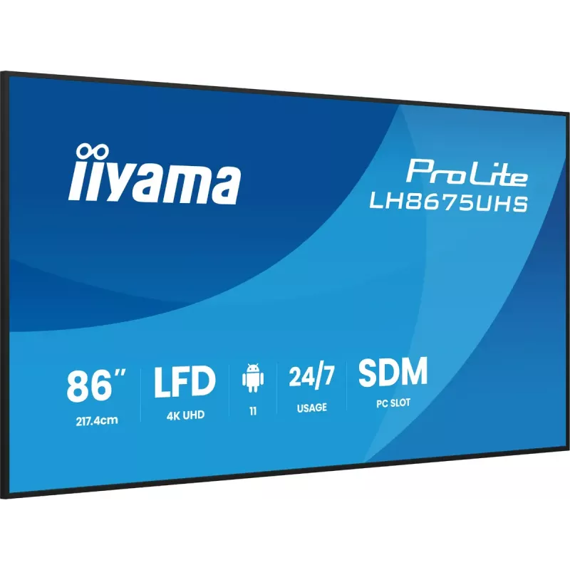 Pantalla digital Signage iiyama 86