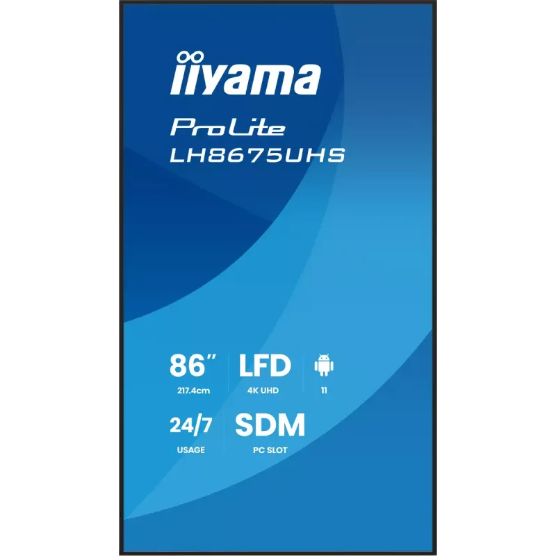Pantalla digital Signage iiyama 86