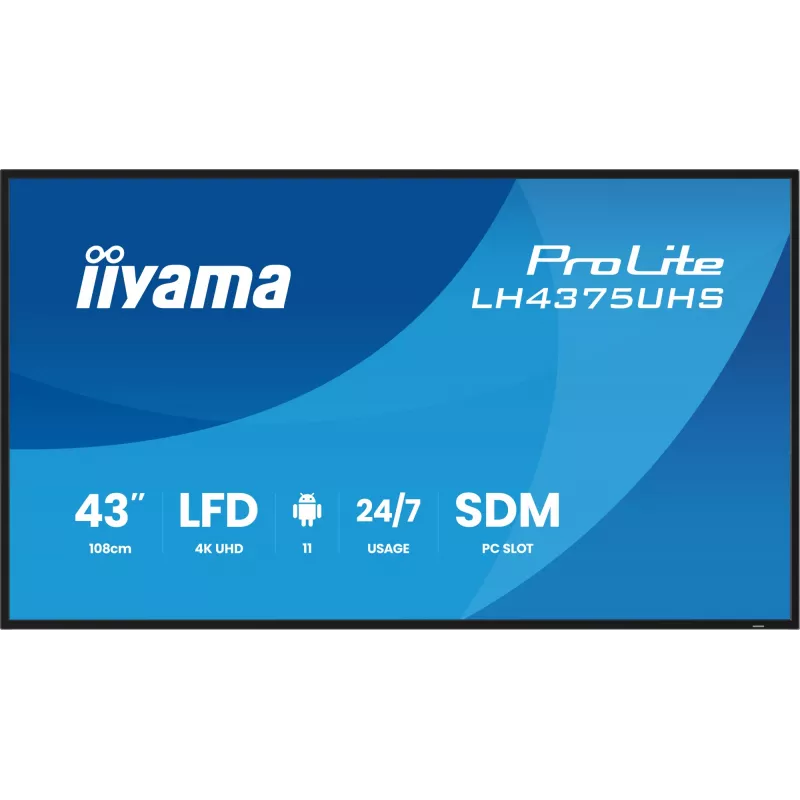 iiyama LH4375UHS-B2AG Pantalla digital Signage 108 cm (42,5