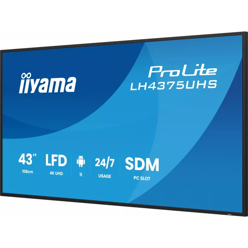 iiyama LH4375UHS-B2AG Pantalla digital Signage 108 cm (42,5