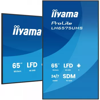 iiyama LH6575UHS-B2AG Pantalla digital Signage 163,8 cm (64,5