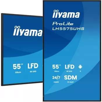iiyama LH5575UHS-B2AG Pantalla digital Signage 138,7 cm (54,6