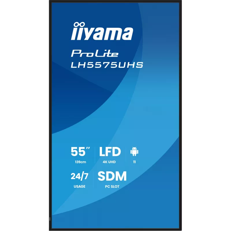 iiyama LH5575UHS-B2AG Pantalla digital Signage 138,7 cm (54,6