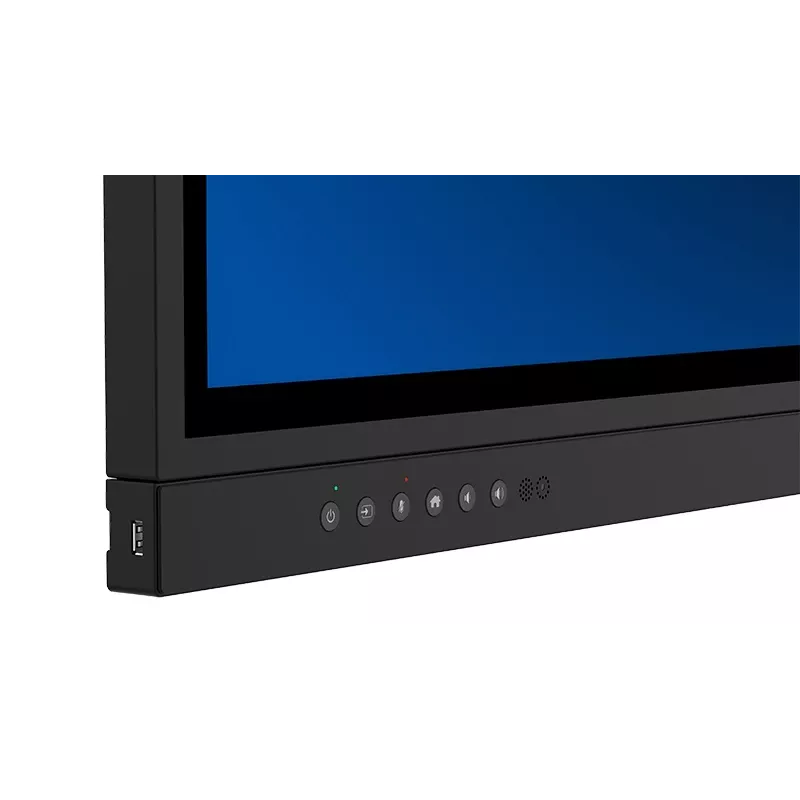 Pantalla interactiva Avocor AVW-5555 serie W de 55 pulgadas (140 cm), 3840 x 2160 4K UHD, LED, multitáctil, cámara integrada, negra