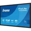 iiyama T4329AS-B1AG Monitor de ordenador 108 cm (42,5 inch) 3840 x 2160 píxeles 4K Ultra HD LED pantalla táctil negra