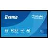 iiyama T5529AS-B1AG Pantalla digital diseño kiosco 138,7 cm (54,6 inch) LED Wi-Fi 450 cd/m² 4K Ultra HD negra pantalla táctil procesador integrado Android 24/7