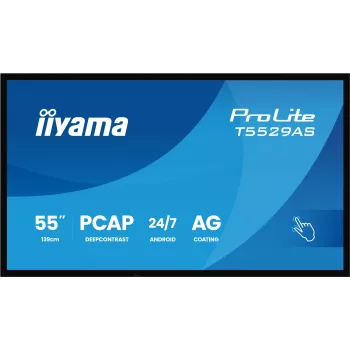 iiyama T5529AS-B1AG Pantalla digital diseño kiosco 138,7 cm (54,6
