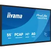 iiyama T5529AS-B1AG Pantalla digital diseño kiosco 138,7 cm (54,6 inch) LED Wi-Fi 450 cd/m² 4K Ultra HD negra pantalla táctil procesador integrado Android 24/7