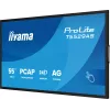 iiyama T5529AS-B1AG Pantalla digital diseño kiosco 138,7 cm (54,6 inch) LED Wi-Fi 450 cd/m² 4K Ultra HD negra pantalla táctil procesador integrado Android 24/7