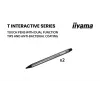 iiyama T5529AS-B1AG Pantalla digital diseño kiosco 138,7 cm (54,6 inch) LED Wi-Fi 450 cd/m² 4K Ultra HD negra pantalla táctil procesador integrado Android 24/7