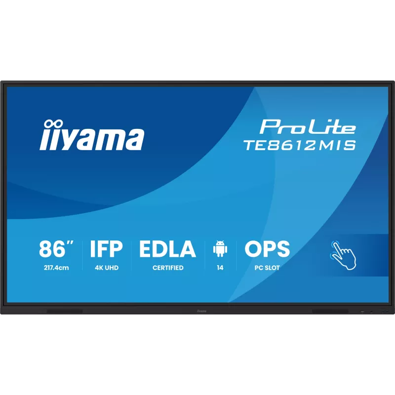 iiyama TE8612MIS-B4AG Pantalla de señalización diseño kiosco 2,17 m (85,6