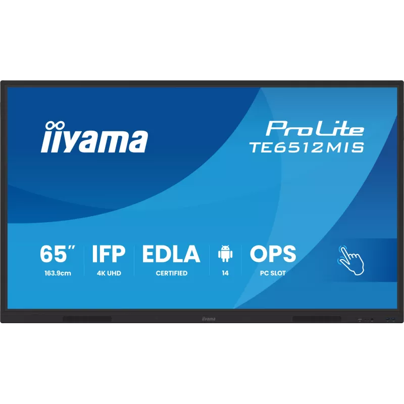 iiyama TE6512MIS-B4AG Pantalla de señalización diseño kiosco 165,1 cm (65