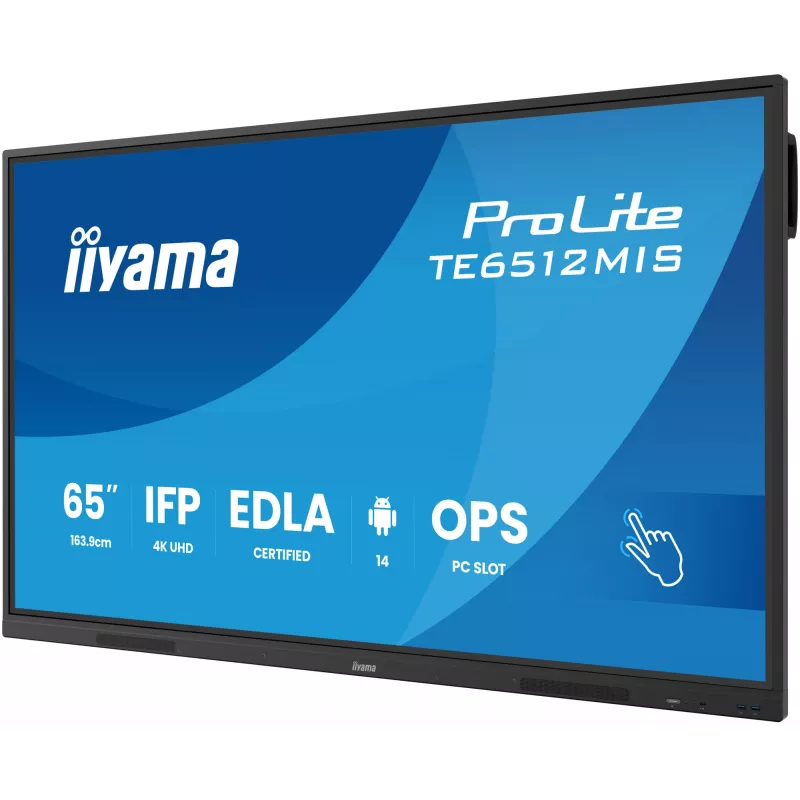 iiyama TE6512MIS-B4AG Pantalla de señalización diseño kiosco 165,1 cm (65