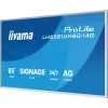 iiyama LH6581UHSG-1AG Pantalla de señalización digital plano 163,8 cm (64,5 inch) Wi-Fi 500 cd/m² 4K Ultra HD blanco procesador integrado Android 24/7