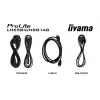 iiyama LH6581UHSG-1AG Pantalla de señalización digital plano 163,8 cm (64,5 inch) Wi-Fi 500 cd/m² 4K Ultra HD blanco procesador integrado Android 24/7