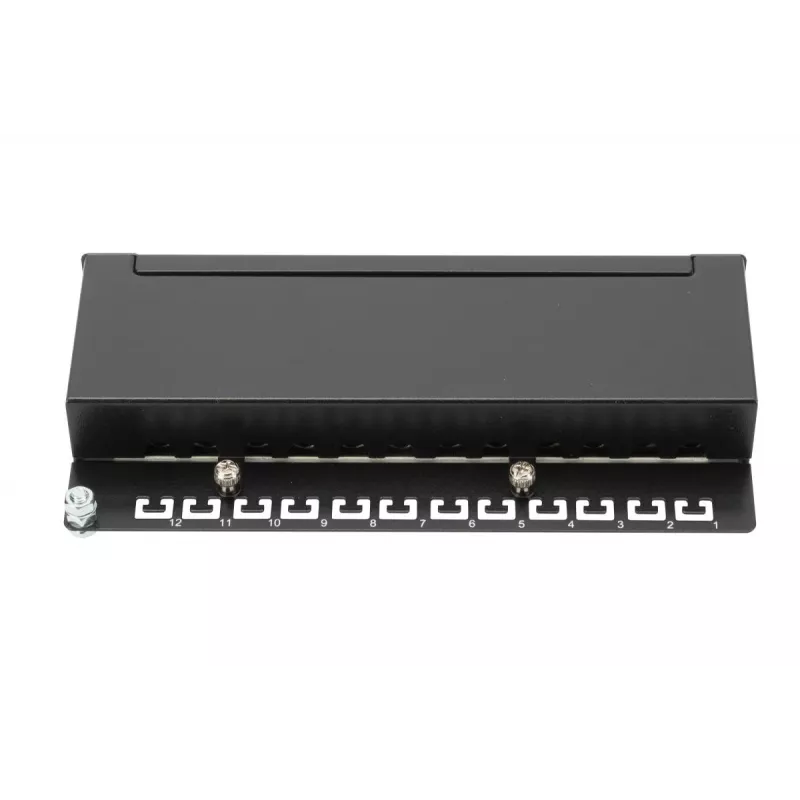 Patch Panel Digitus sobremesa CAT 6A clase EA apantallado negro