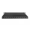 DIGITUS Patch Panel CAT6A, apantallado, 12 puertos, 1/2U, montaje en rack de 10
