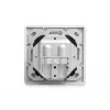 DIGITUS Toma de red CAT6A clase EA, apantallada 1x RJ45, LSA, blanco puro, empotrar, 8 direcciones