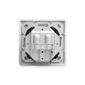 DIGITUS Toma de red CAT6A clase EA, apantallada 1x RJ45, LSA, blanco puro, empotrar, 8 direcciones