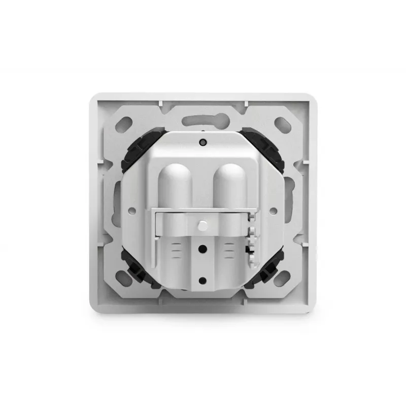 DIGITUS Toma de red CAT6A clase EA, apantallada 1x RJ45, LSA, blanco puro, empotrar, 8 direcciones