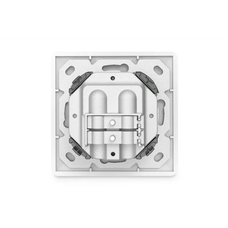 DIGITUS Toma de red CAT6A clase EA, apantallada 2x RJ45, LSA, blanco puro, empotrar, 8 direcciones