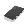 DIGITUS Hub USB 4 puertos USB 3.0 externo negro acabado brillo