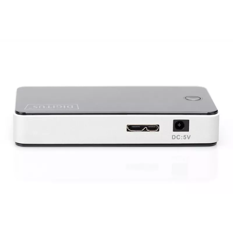 DIGITUS Hub USB 4 puertos USB 3.0 externo negro acabado brillo