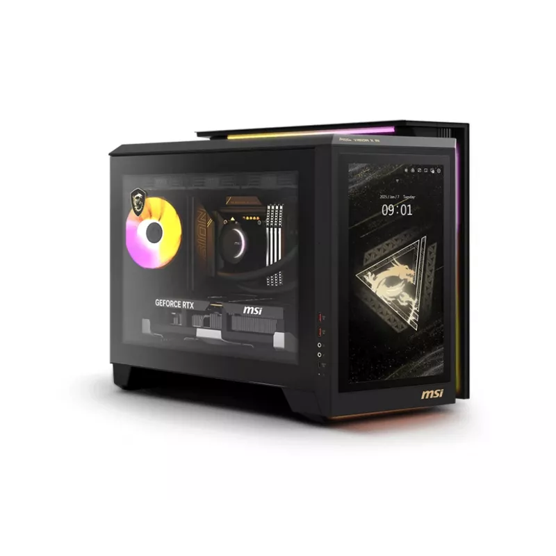 MSI MEG Vision X AI 2NVV7-009AT Intel Core Ultra 7 265K 32 GB DDR5-SDRAM 2 TB SSD NVIDIA GeForce RTX 5080 Windows 11 Home PC de sobremesa Negro