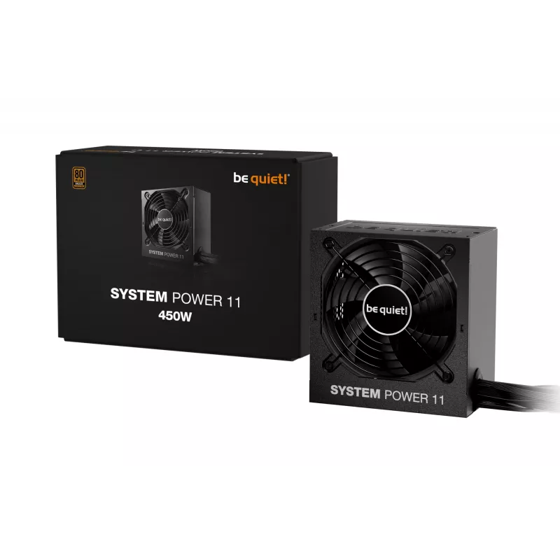 be quiet System Power 11 450W Fuente de alimentación 20+4 Pin ATX ATX Negro