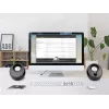 Conceptronic BJORN Altavoces de ordenador 2.0 canales con Bluetooth, 10 W