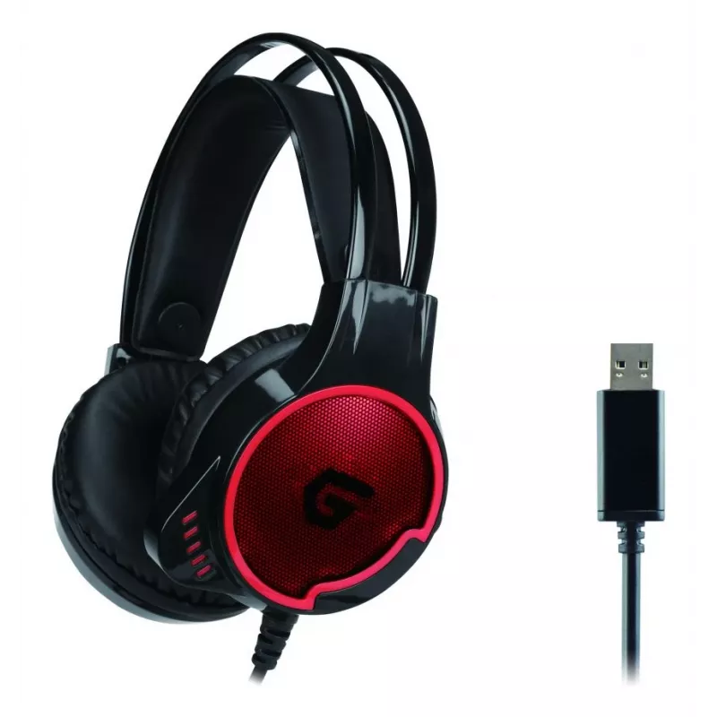 Conceptronic ATHAN U1, auricular gaming USB con sonido envolvente 7.1 canales
