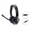 Conceptronic POLONA02B Auriculares/Headset Con cable Diadema Gaming Negro
