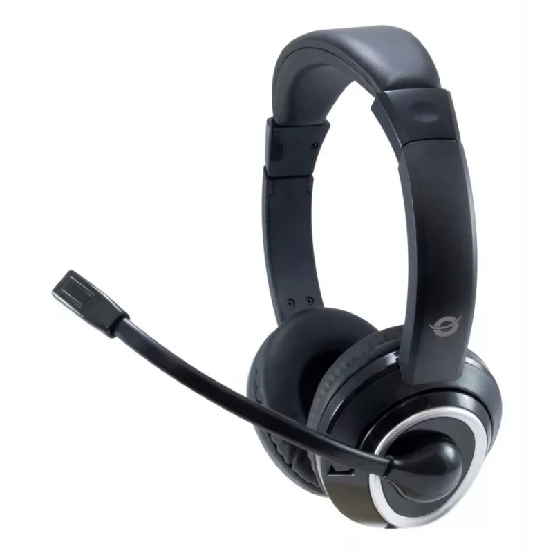 Conceptronic POLONA02B Auriculares/Headset Con cable Diadema Gaming Negro