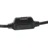Conceptronic Allround auriculares estéreo con cable, 20 - 22000 Hz, oficina/call center, 111 g, auriculares, negro, plata
