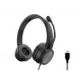 Conceptronic POLONA05B auriculares estéreo USB con micrófono con cancelación de ruido