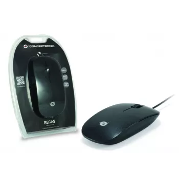 Conceptronic ratón óptico de sobremesa CLLM3BDESK USB Type-A
