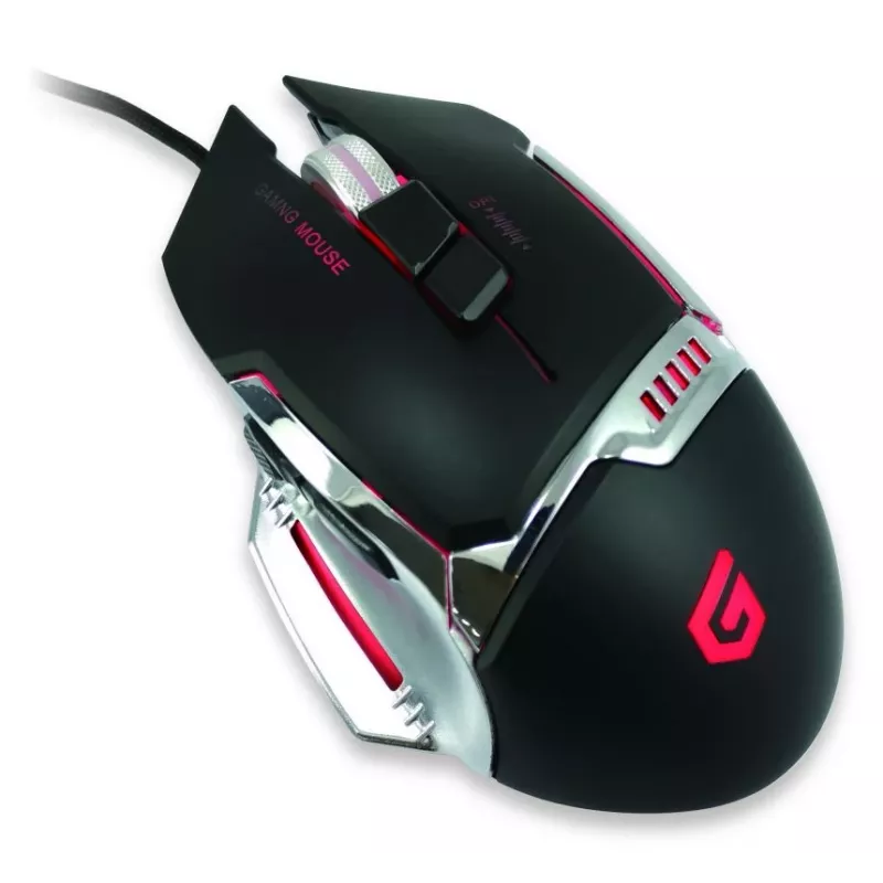 Conceptronic DJEBBEL 8, ratón gaming USB, 8 botones programables, 4000 DPI