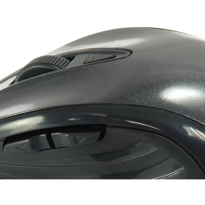 Conceptronic CLLM5BTRVWL ratón de viaje inalámbrico de 6 botones, para diestros, óptico, RF Wireless, 1600 DPI, negro