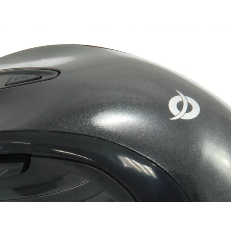 Conceptronic CLLM5BTRVWL ratón de viaje inalámbrico de 6 botones, para diestros, óptico, RF Wireless, 1600 DPI, negro