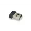 Conceptronic CLLM5BTRVWL ratón de viaje inalámbrico de 6 botones, para diestros, óptico, RF Wireless, 1600 DPI, negro