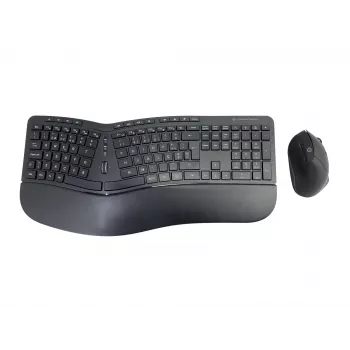 Conceptronic ORAZIO ERGO conjunto ergonómico inalámbrico de teclado y ratón, distribución portuguesa