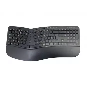 Conceptronic ORAZIO ERGO conjunto ergonómico inalámbrico de teclado y ratón, distribución portuguesa