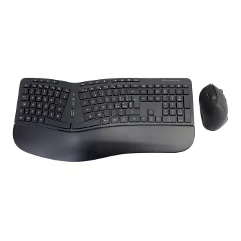 Conceptronic ORAZIO ERGO kit ergonómico inalámbrico de teclado y ratón, distribución italiana