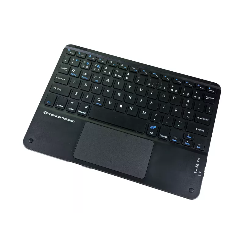 Conceptronic TOBIN01BPT teclado Bluetooth con touchpad de 10