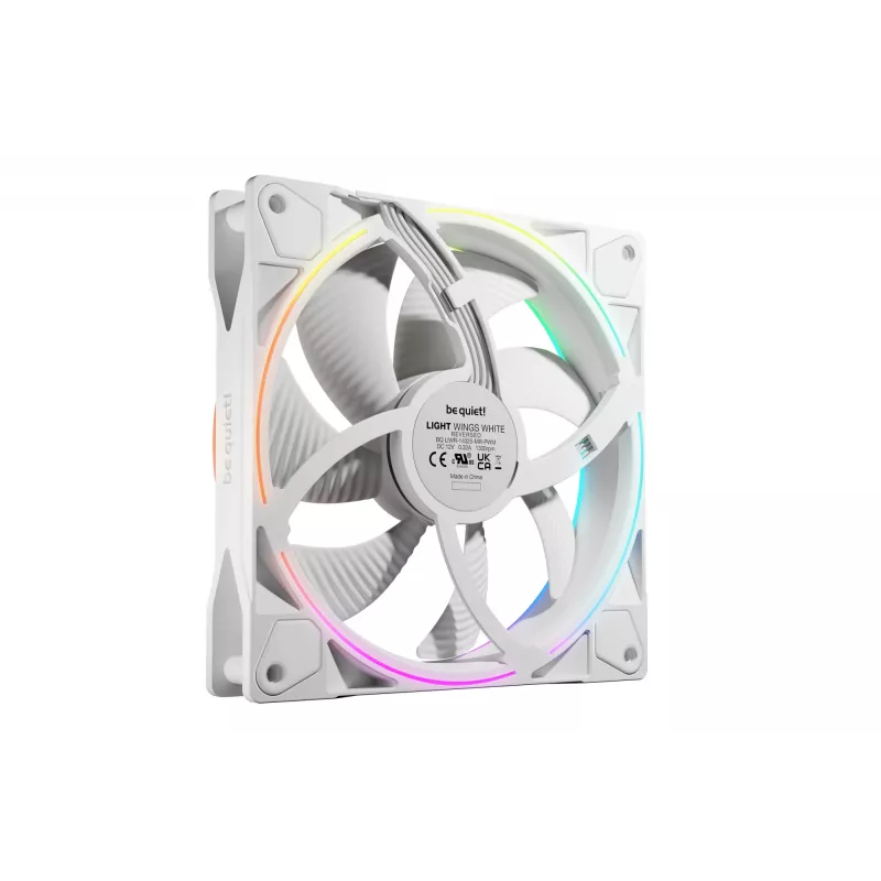 Ventilador para carcasa de PC be quiet Light Wings 140 mm PWM Reverse White 14 cm 1 ud.