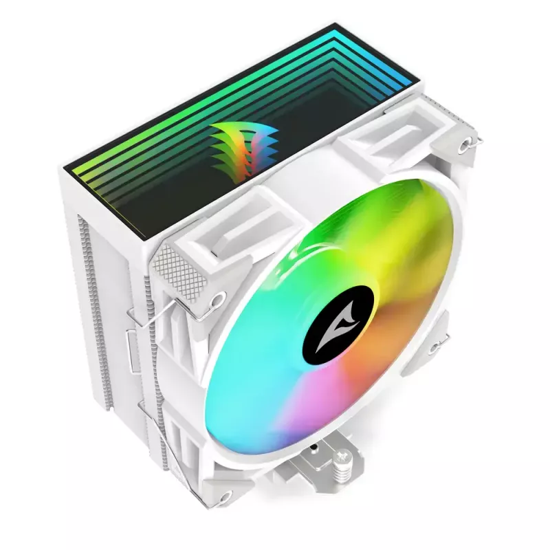 Ventilador de CPU Sharkoon A40 RGB 12 cm Blanco 500-1800 RPM 121,55 m³/h