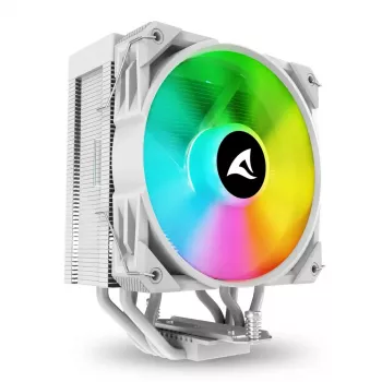 Ventilador de CPU Sharkoon A40 RGB 12 cm Blanco 500-1800 RPM 121,55 m³/h
