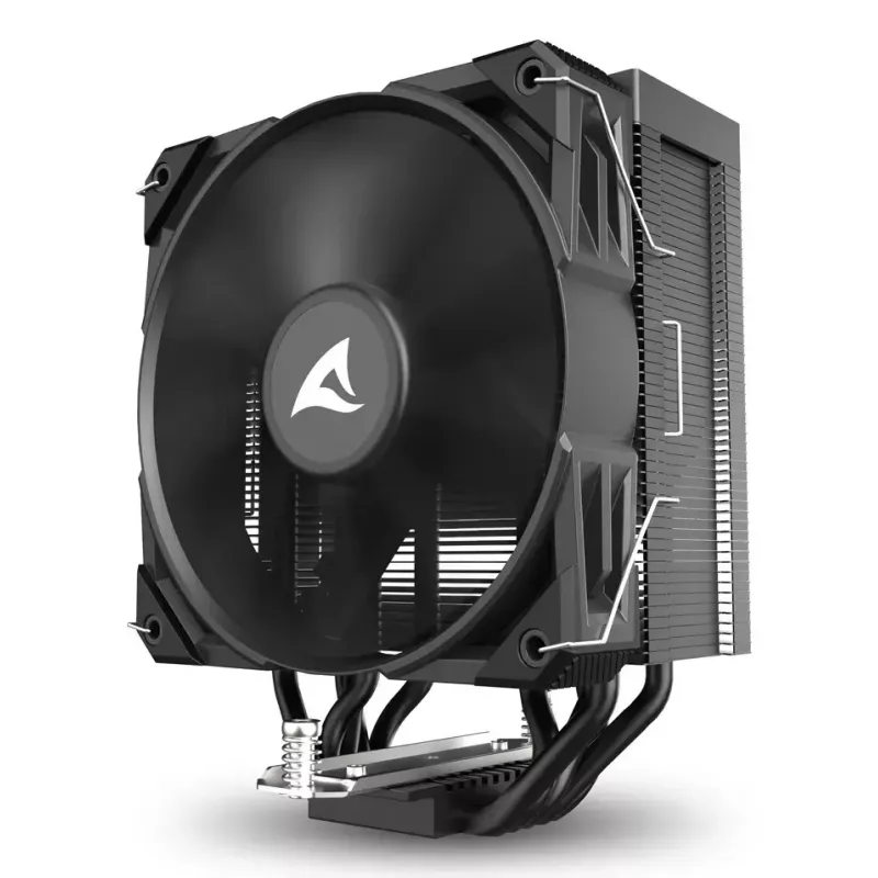 Sharkoon A50 refrigerador por aire, 12 cm, negro, 500–1800 rpm, 121,55 m³/h