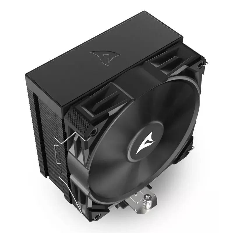 Sharkoon A50 refrigerador por aire, 12 cm, negro, 500–1800 rpm, 121,55 m³/h